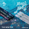 Top no wipe Magic Mood MollyLac z drobinkami Silver Blue bez przemywania 10g