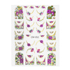 Self-adhesive flower nail stickers CM-052