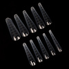 Moules supérieurs Dual pour la pose d'ongles, avec graduation Molly Nails, forme amande russe, YQ-1, 120 pièces