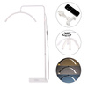 Lámpara LED de belleza de arco de 30 W, de pie, sin sombras, blanca, modelo HD-M6X