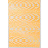 Adhesivos para uñas finos, autoadhesivos y iridiscentes con diseño de piel de serpiente Snake Skin naranja