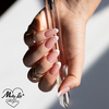 Żel budujący do paznokci HEMA/Di-HEMA Free z olejkiem z drzewa herbacianego Molly Nails HerbaLine Nude Love 15g