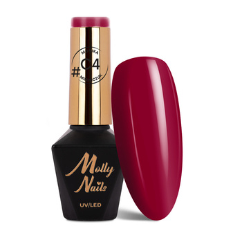 Smalto ibrido Molly Nails Classic di Monika Mielniczuk, senza HEMA/Di-HEMA, 8 g, n. C4