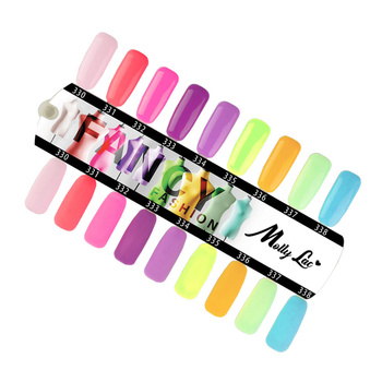 MollyLac Fancy Fashion gloss and matte template, 9 colors