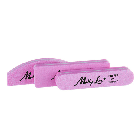 Double-sided polisher Buffer mini half-moon boat Soft 180/240 MollyLac