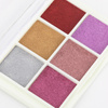 Polvere per unghie effetto specchio, cofanetto da 6 colori Molly Nails n. 4