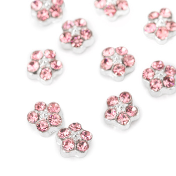 Molly Nails K1123 3D flower nail decorations, 10 pieces