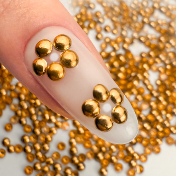 ShinePins: tachuelas lisas, adornos brillantes para uñas, tamaño mediano, NTN Premium n.º 2, 5 g