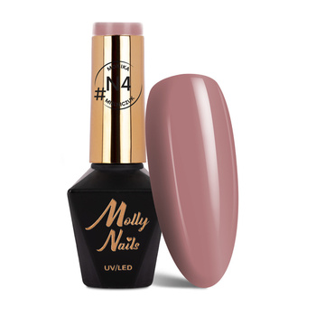 Гібридний лак Molly Nails Natural від Моніки Мельнічук, без HEMA/Di-HEMA, 8 г, № N4