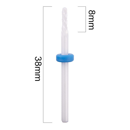 Fraise céramique pour cuticules Small Round M 3/32"