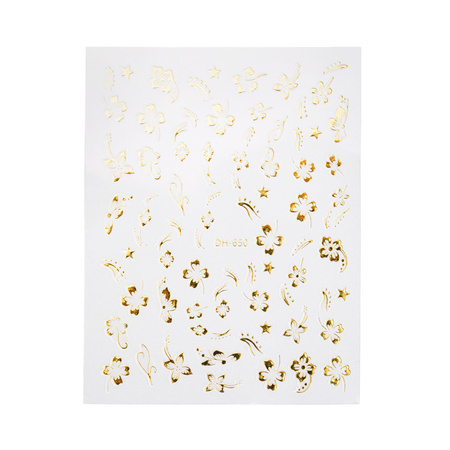 DH-650 Self-Adhesive Flower Nail Stickers