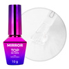 Top-coat brillant pour l'application de paillettes, sans essuyage, Mirror Top Molly Nails, sans HEMA/Di-HEMA, transparent, 10 g