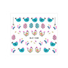 Adesivi 3D per unghie con glitter a tema pasquale BLE 1104D