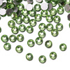 Strass per unghie in vetro SS10 Peridot, circa 50 pezzi.