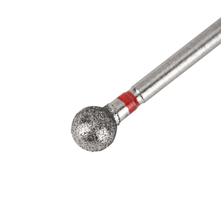 Diamond ball cutter, 5 mm, red, delicate