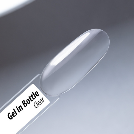 Gel modellante in flacone con pennellino Gel in Bottle Molly Nails Pro Salon Clear senza HEMA/Di-HEMA 15 g