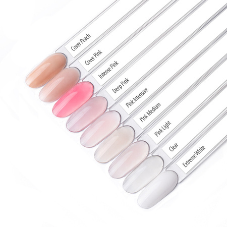 10 + 1 gratis. Polvo acrílico para uñas Allepaznokcie Pink Light Acrylic Powder, 15 g, n.º 3