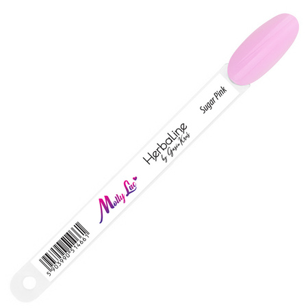 Wzornik patyczek żel budujący MollyLac HerbaLine Sugar Pink