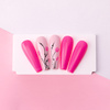 Vernis hybride Molly Nails Fancy Fashion Splash Of Pink Neon, sans HEMA/Di-HEMA, 8 g, n° 332