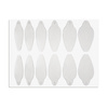 Self-adhesive silicone molds for Dual Form oval ST012-3 MollyLac 24 pcs.