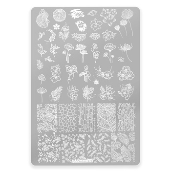 Plaque à motifs pour tampons plus-075
