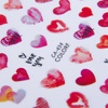 Adhesivos finos para uñas con motivos de San Valentín CA-434