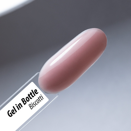 Gel polish in a bottle with a brush Gel in Bottle Molly Nails Pro Salon Biscotti HEMA/Di-HEMA Free 15g