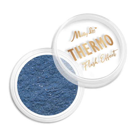 Nagelpulver Thermo Flash Effect MollyLac 0,5 g Nr. 6
