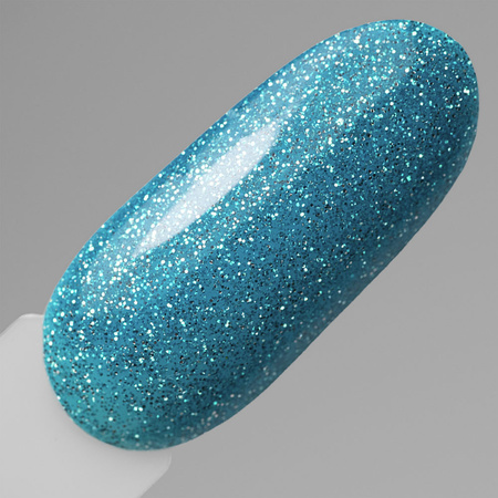 10 + 1 gratuit Vernis hybride LED/UV Gel Polish Blues Flash Glitter Blue AlleLac sans HEMA/Di-HEMA 6 g