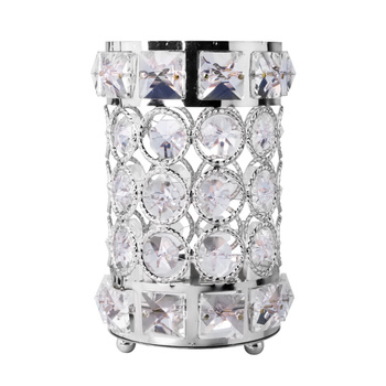 Silver Brush Holder Organizer No. 1