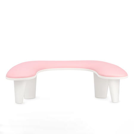 Supporto per manicure con piedini MollyNails rosa