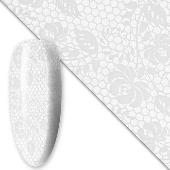 80 cm White Nail Transfer Film No. 2