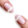 Tiras adhesivas para manicura francesa n.º 9, aprox. 30 unidades.