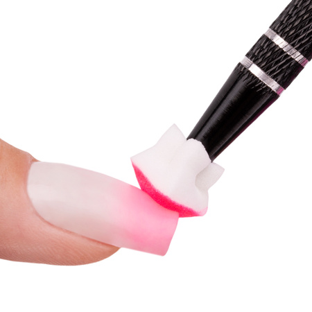Mini-Schwämmchen-Set für Ombre-Verzierungen „Babyboomer“ von Molly Nails, verschiedene Größen, 50 Stück