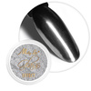 Poudre à effet miroir pour la décoration des ongles MollyLac Glass Effect Silver n° 2