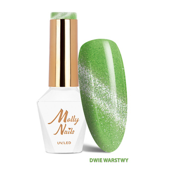 Cat Eye Crystal Water No. 261 Pistachio Molly Nails HEMA/Di-HEMA-Free LED/UV Gel Polish 8g