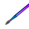 Fraise diamantée Unicorn arc-en-ciel en forme de larme mini n° 19