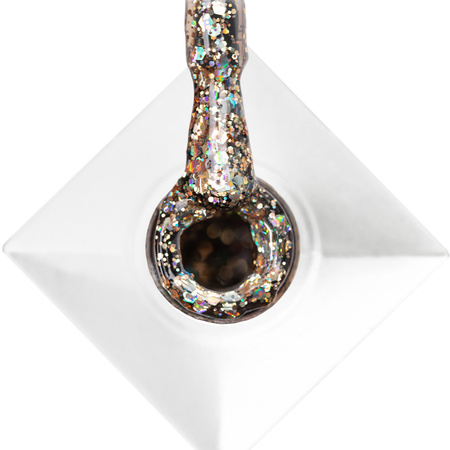 Vernis hybride Molly Nails Crushed Diamonds Seduce a Millionaire sans HEMA/Di-HEMA, 8 g, n° 536