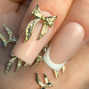 Adornos para uñas: lazos 3D Molly Nails n.º 2, 10 unidades