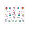 3D self-adhesive glitter Easter nail stickers BLE 1047D