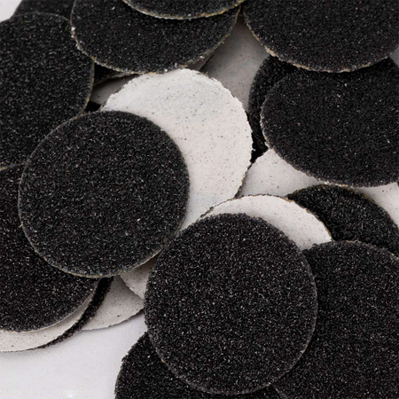 Disques abrasifs interchangeables, grain 80, pour PodoDisk, taille M, 20 mm, 50 pièces