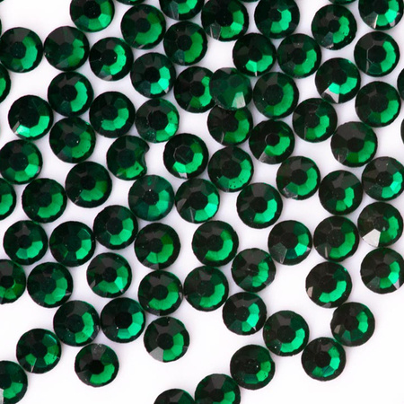 Скляні стрази для нігтів SS5 Emerald, приблизно 50 шт.
