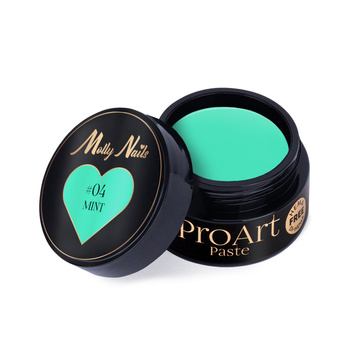 Паста для декорування ProArt Paste Molly Nails Mint без HEMA/Di-HEMA, 5 г, № 4
