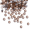 SS3 Light Peach glass nail rhinestones, approx. 50 pcs.
