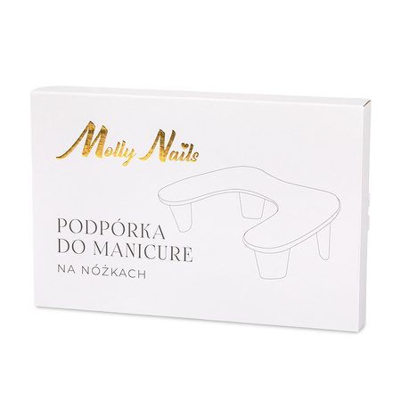 Molly Nails Maniküre-Stütze auf Füßen, rosa