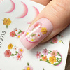 Self-adhesive flower nail stickers JO-2715