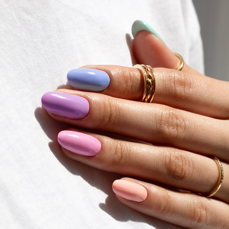5+1 gratis Molly Nails Hybridlack „Delicate Woman Innocent Girl“ (HEMA/Di-HEMA-frei) 8 g Nr. 67