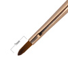 Floristic 1 black decorating brush, bristle length 7 mm Laskovska Brushes