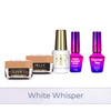 Molly Nails PRO MATCH SYSTEM 4+1 White Whisper 3 builder gels + base coat + Doctor Top 10g