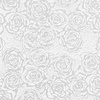 Lámina de transferencia para uñas, 80 cm, blanca, n.º 15